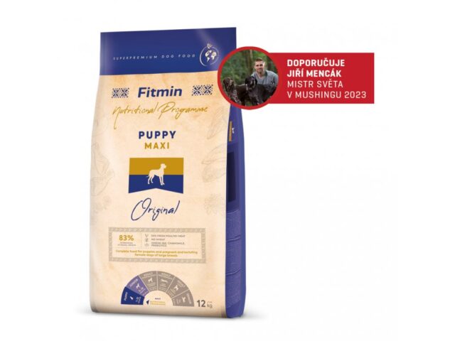 Fitmin Maxi Puppy 12 kg AKCE 6+1 ZDARMA