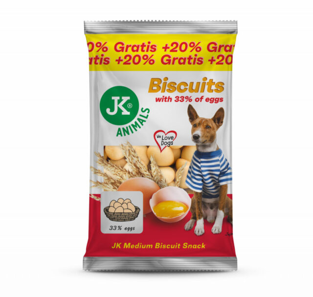 JK Biscuit, pamlsek – piškoty, 300 g